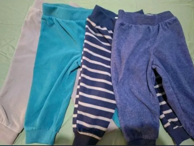 Kit de calças fleece carters 18m
