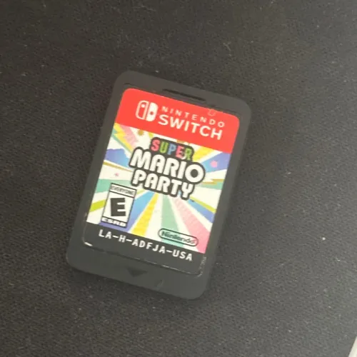 Jogo Mario Party com defeito (não pega)