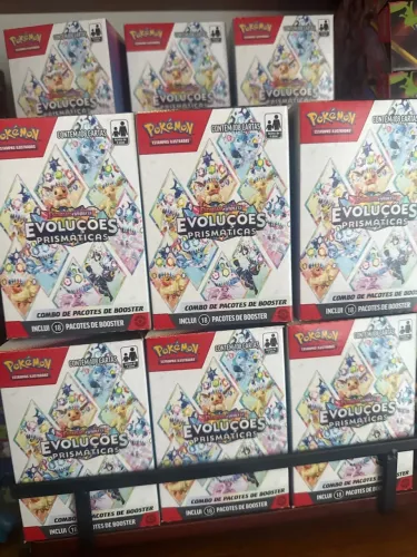 Mini Booster Box - Pokémon Evoluções Prismáticas