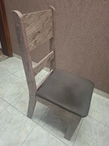 Jogo 4 cadeiras madeira para mesa