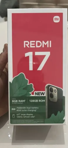Celular Redmi 17 4GB 128GB Deep Blue Lacrado