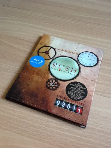 Blu ray Disc Rush - Time machine 2011 Live In Cleveland Importado para colecionador