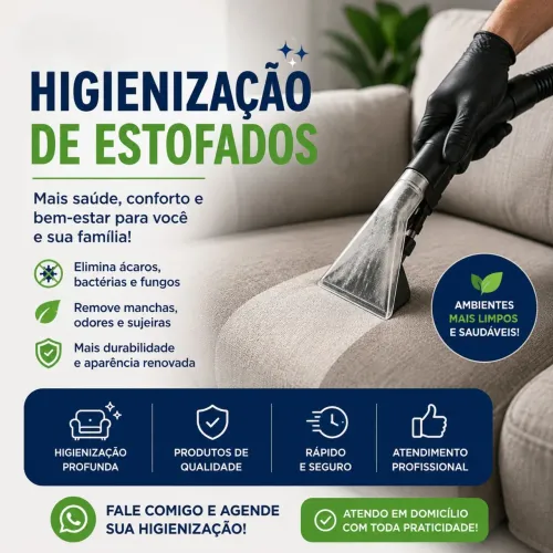 LIMPEZA DE ESTOFADOS