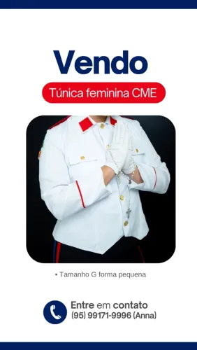 Túnica colégio militar