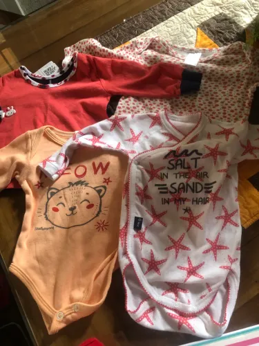 Kit bodys bebê menina