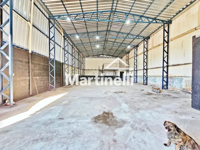 Galpão comercial à venda no Bairro Parque Anhangüera, próximo à Rod. Anhanguera - Ribeirão