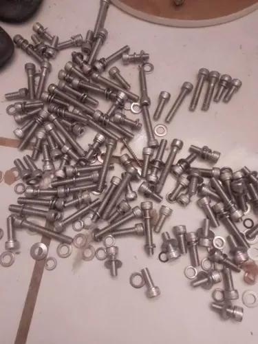Parafusos alen inox