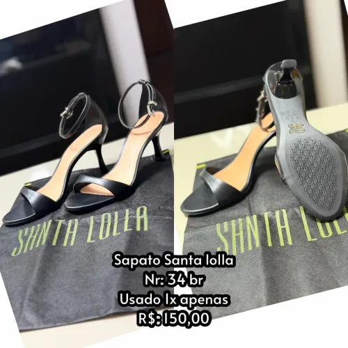 Salto Santa Lolla Tamanho 34