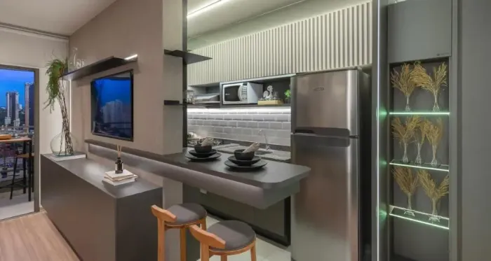 Apartamento à venda em Maringá, Zona 03, com 2 quartos, com 64 m², Duetto - Yticon
