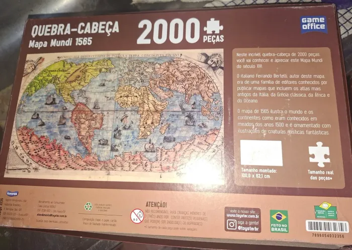 Quebra-cabeça 2000 peças 