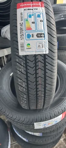 PNEUS 175/70/14 DE CARGA 6 LONAS