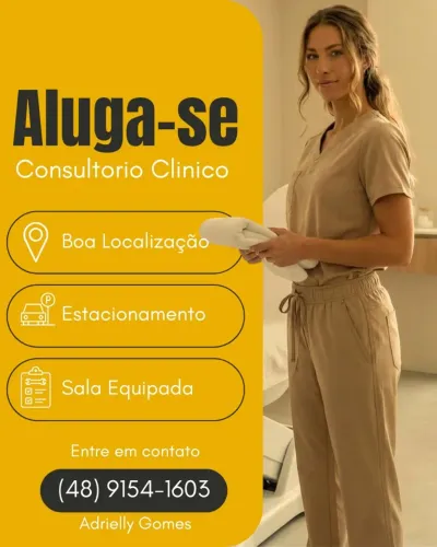 Aluga-se consultório clínico