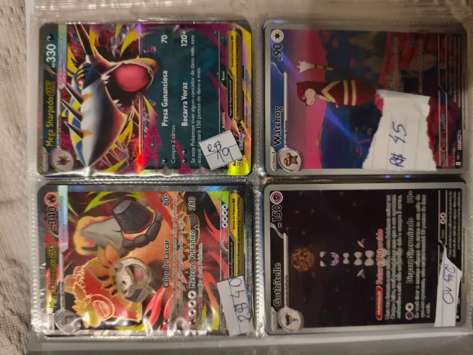 Cartas pokémon original