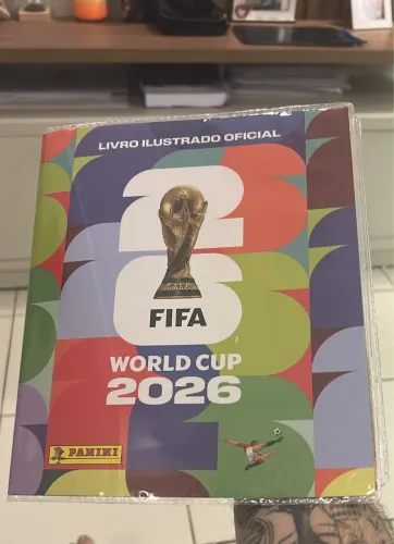 Álbum Copa 2026 - Completo, com capa protetora