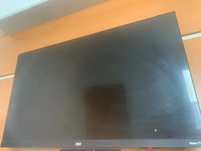 Tv retirada de peça
