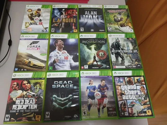 Lote de jogos xbox 360