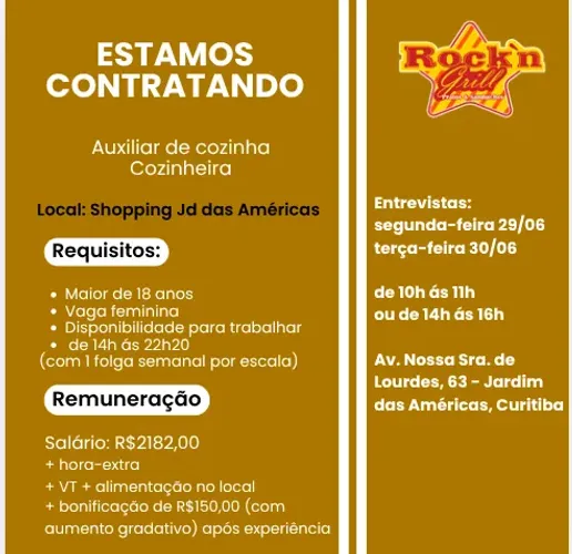 Vagas Shopping Jardim das Américas