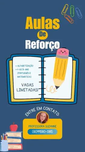 Aulas de Reforço Escolar