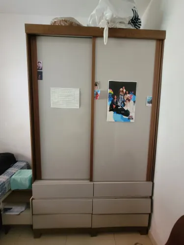 Guarda-roupa solteiro bom pastor 2 portas