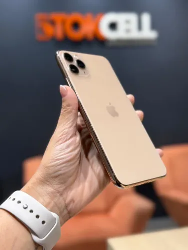 iPhone 11 Pro Max 256GB Gold Seminovo Garantia Loja Física