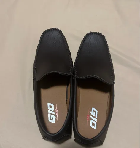 Mocassim novo. 