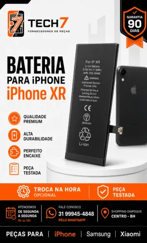 Bateria para o iPhone XR Nova