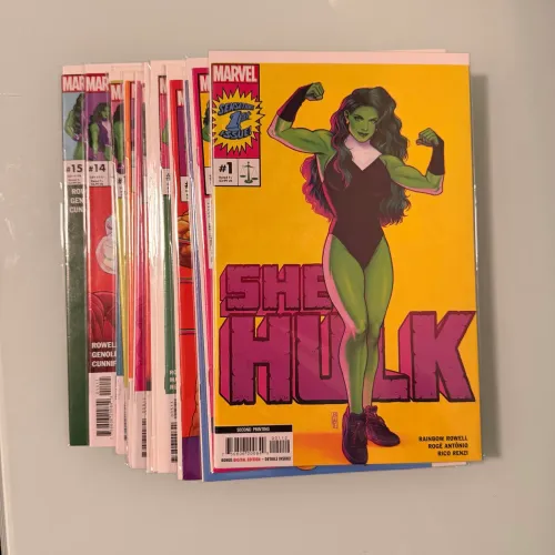 HQ Mulher-Hulk / Completa em 15 edições / Importada