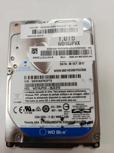 Hd Disco Rígido 1tb WD Blue