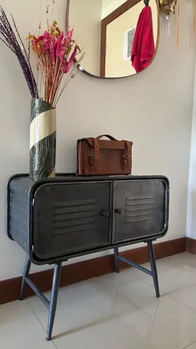 Mesa lateral Armario - Container da TOK STOK