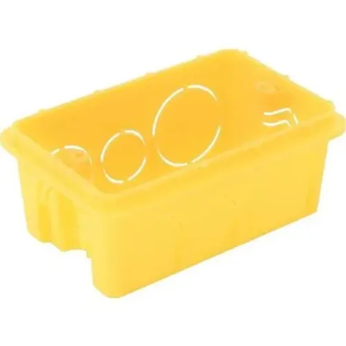 14 caixas 4x2 pvc amarelo 