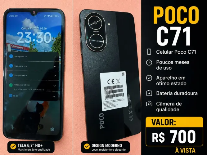Celular poco C71