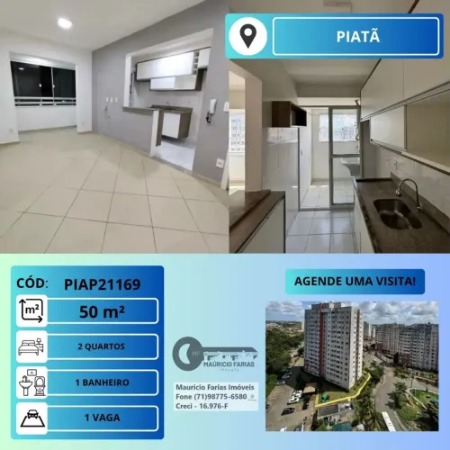 APARTAMENTO 2 QUARTOS EM PIATÃ