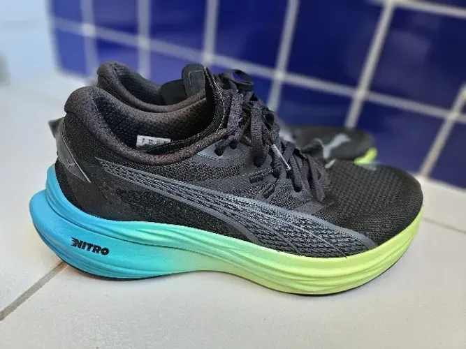 Tênis Puma Deviate Nitro 3 Masculino - Preto (Corrida e Hyrox) - Excelente estado!
