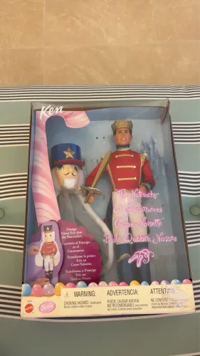 Boneco Ken O Quebra-Nozes Príncipe Eric Mattel 2001 Novo Na Caixa