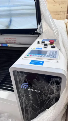 Laser CO2 1390 CAM 130W | Câmera de Registro | Completa c/ CW5200 | Nova na Caixa