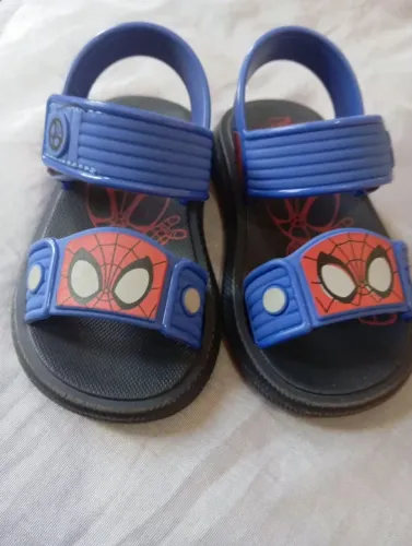 Sandália infantil Spidey 
