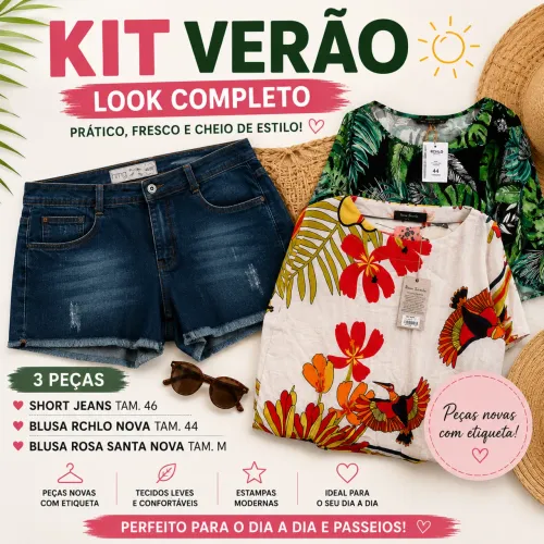 Kit Verão Feminino 