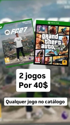 Jogos Xbox one 2 jogos
