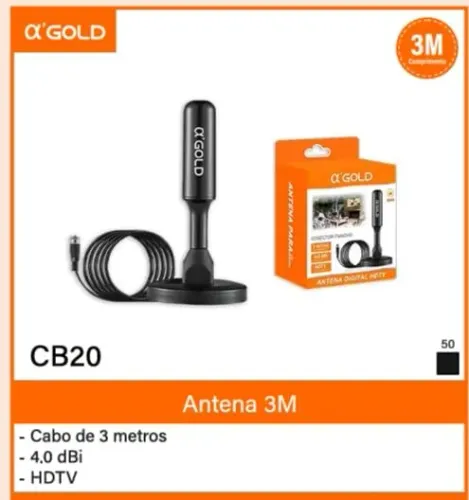 QUEIMA DE ESTOQUE -ANTENA 3M NO ATACADO - MÍN. 20 UNIDADES