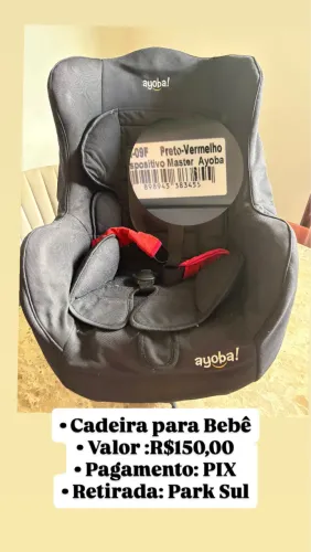Cadeira de Bebê para Carro