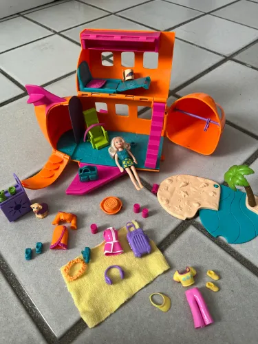 Avião Polly Pocket 