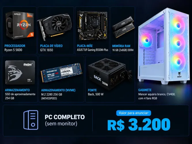 Vendo Pc gamer