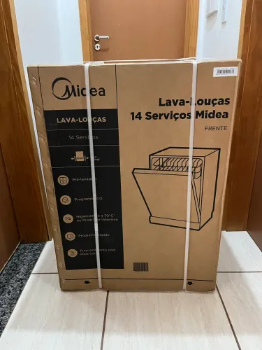 Lava-louça midea 14 serviços preta
