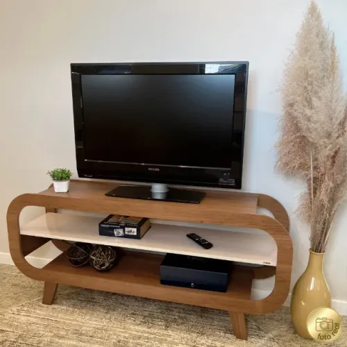 Rack LUXO Tv até 50 polegadas NOVO Cinamomo PROMOÇÃO