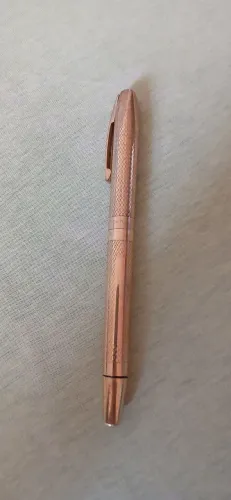 Caneta Tinteiro Sheaffer Imperial Gold Touchdown 18k Flh
