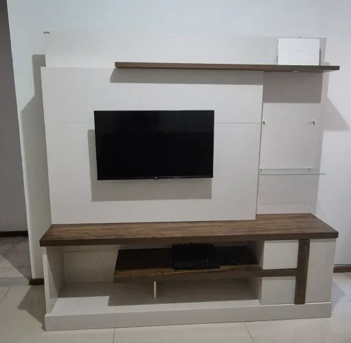Painel com Rack para TV - R$600