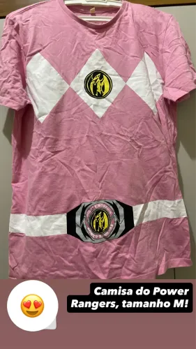 Blusa rosa nova
