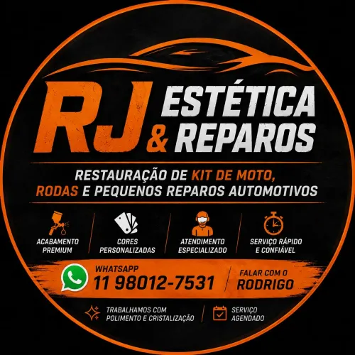 Pintura de kit de moto , rodas e pequenos reparos automotivos