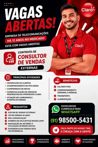 Contramos vendendo pro PAP CLARO FIBRA