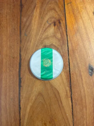 Botão Antigo Do Palmeiras 46,37mm. Bertisa Anos 90 - Cod 003